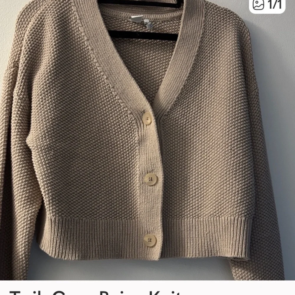 Twik Chunky Cardigan Sweater - Picture 2 of 3